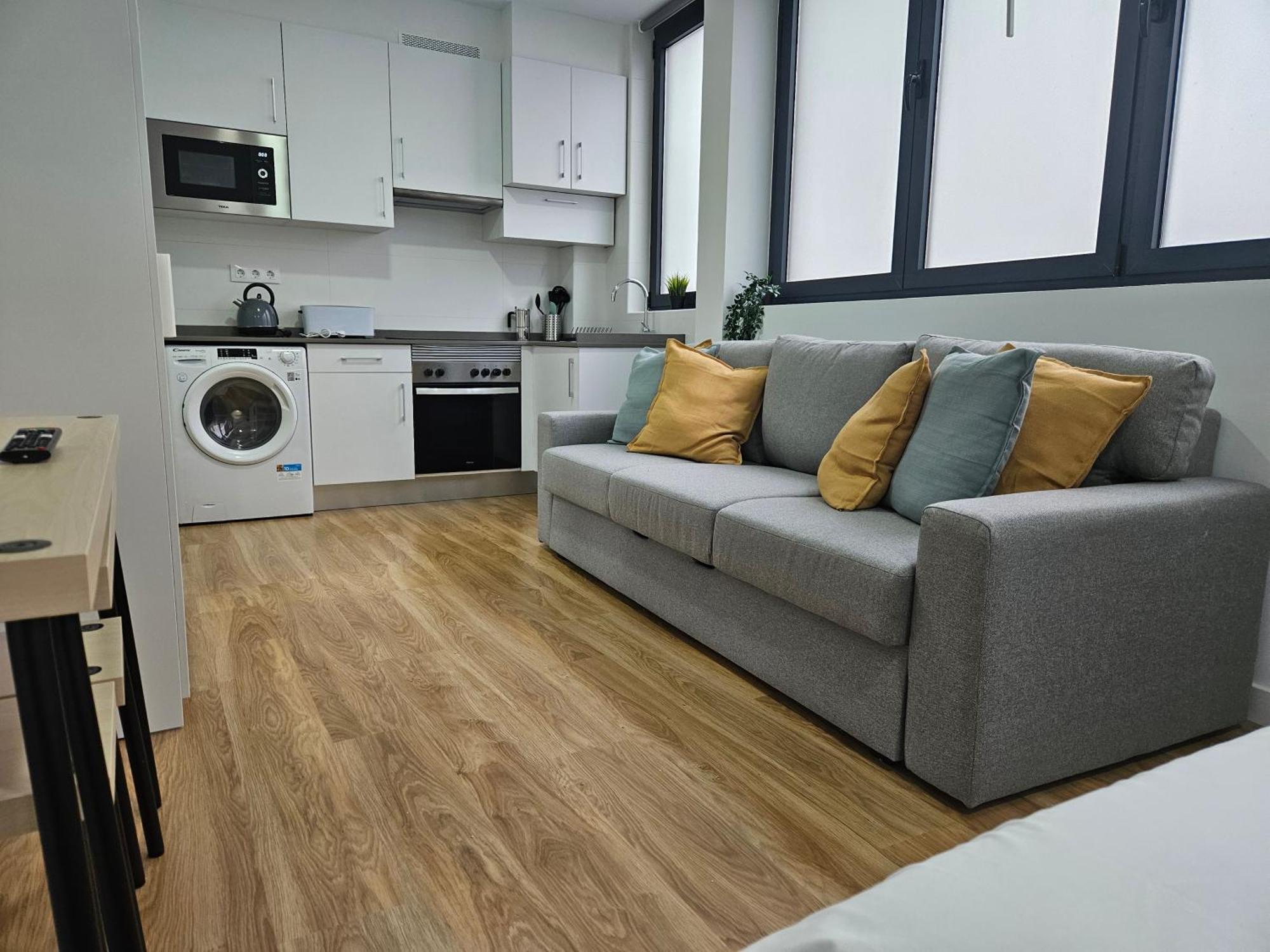 Apartamentos Aptio Oviedo Buitenkant foto