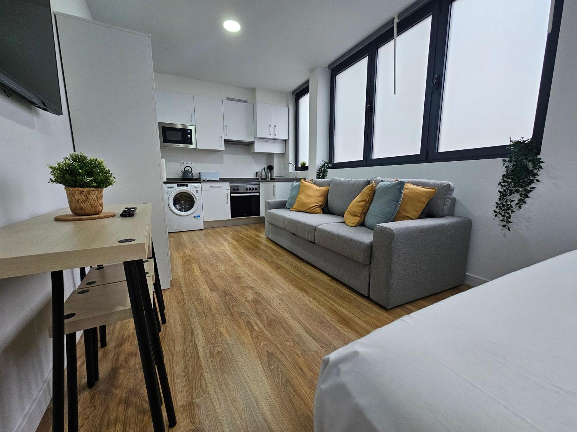 Apartamentos Aptio Oviedo Buitenkant foto